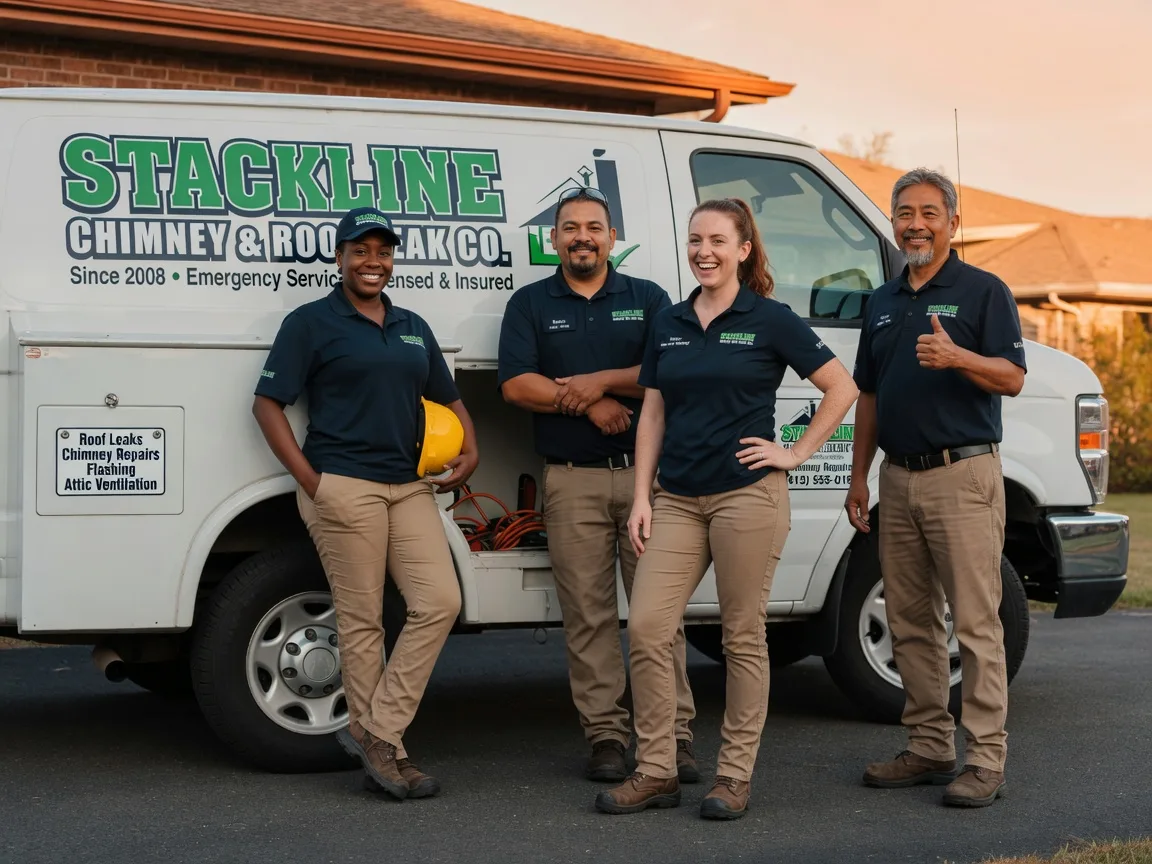 Chimney flashing repair company in Culver, OR